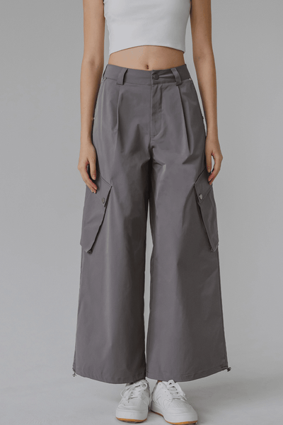 Elowen Cargo Pants (Slate Grey)
