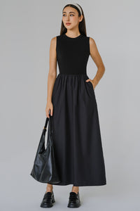 Avenue Duo Dress (Black)