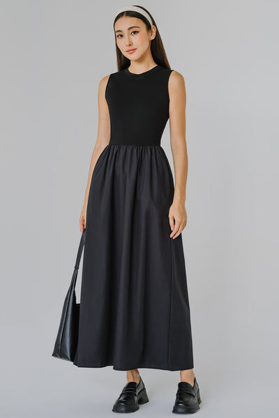 Avenue Duo Dress (Black)