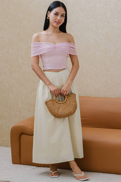 The Capri Skirt (Buttermilk)