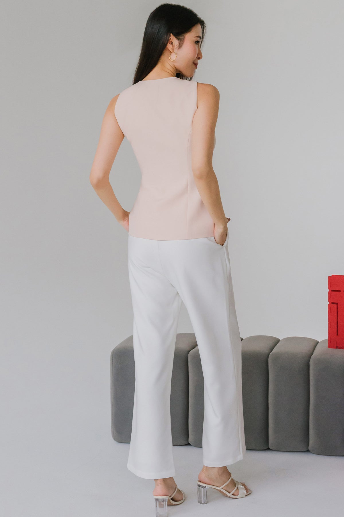 Elle Atelier Pants (White)