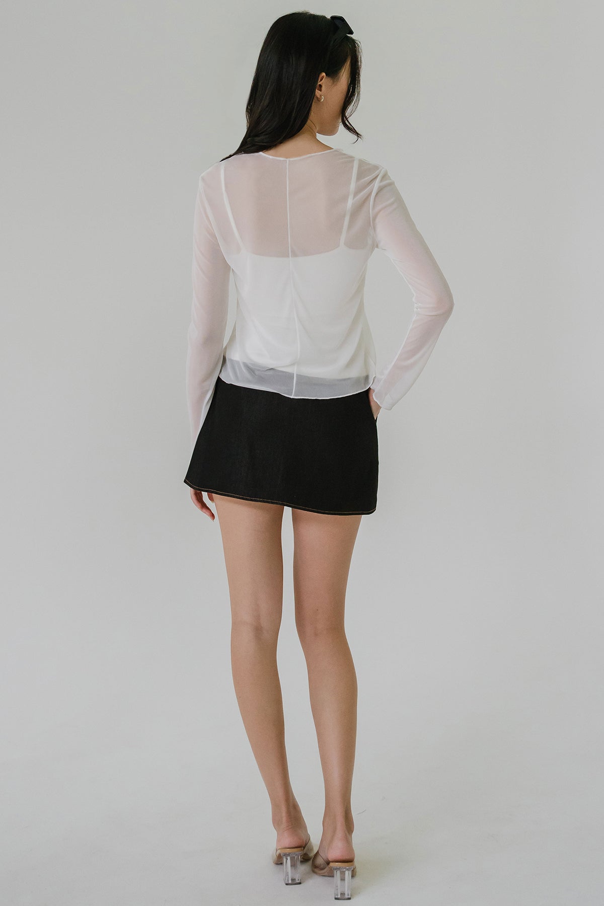 Amaryl Mesh 2-piece Top (White)