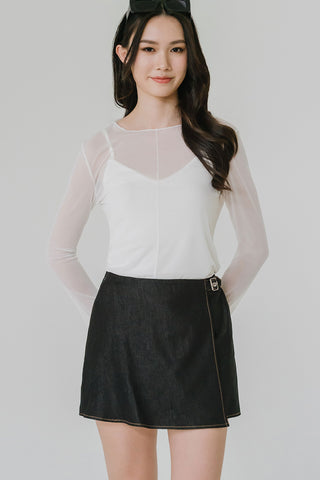 Amaryl Mesh 2-piece Top (White)