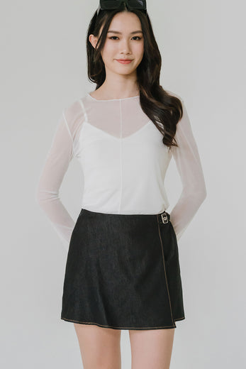 Amaryl Mesh 2-piece Top (White)