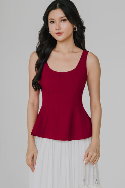 Golden Hour Reversible Top (Red)
