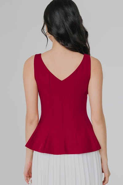 Golden Hour Reversible Top (Red)