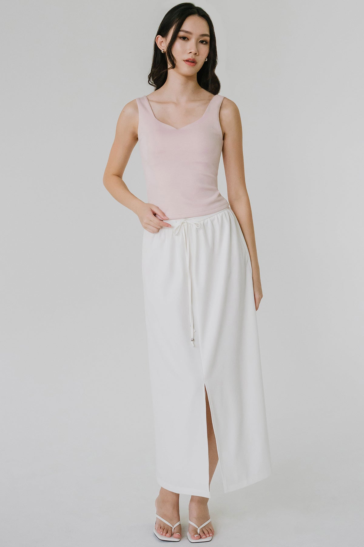 Fenna Padded Top (Soft Pink)