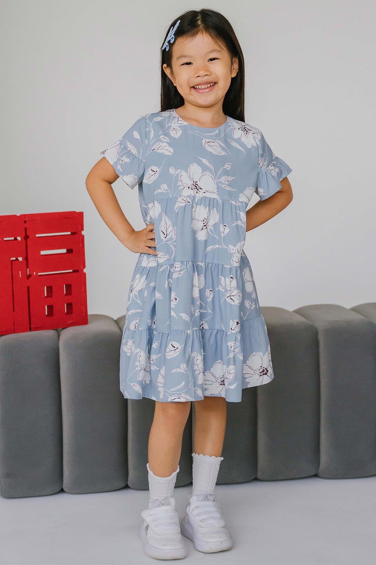 Mini With Grace Dress (Sky)