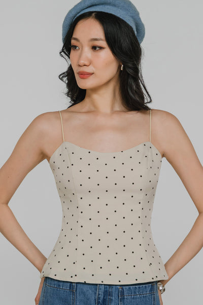 PO* Leila Padded Top (Ecru)