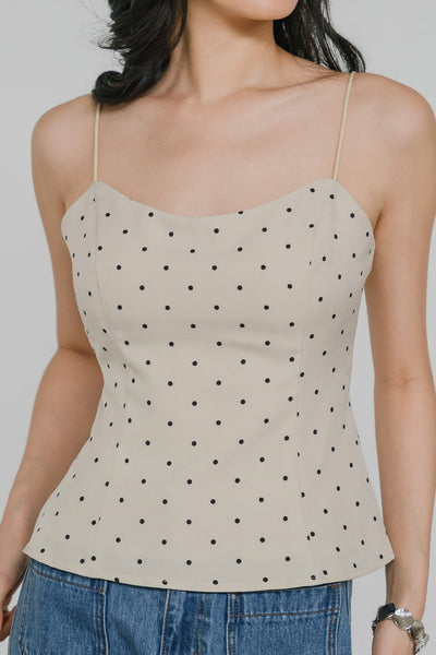 PO* Leila Padded Top (Ecru)