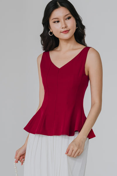 Golden Hour Reversible Top (Red)