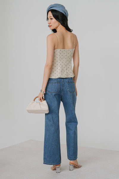PO* Leila Padded Top (Ecru)