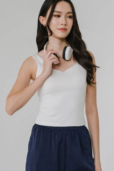 Fenna Padded Top (White)