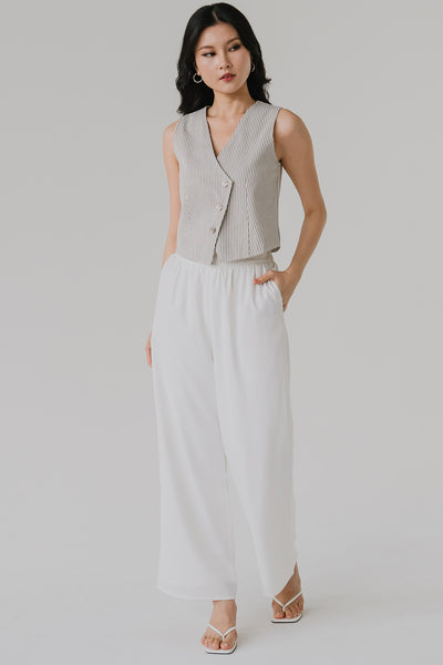 Ingrid Vest (Pinstripe)