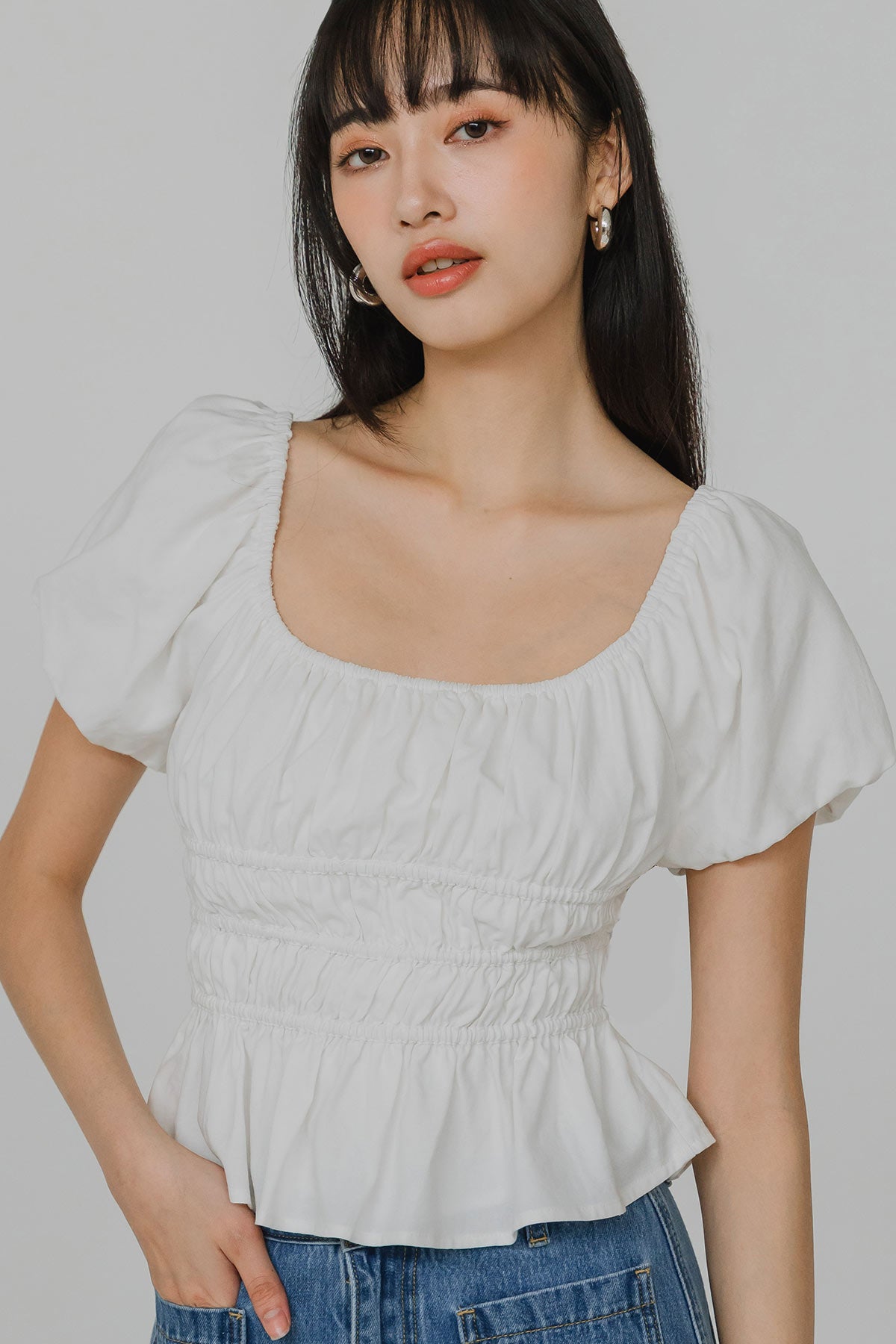 Reverie Two-Way Top (White)