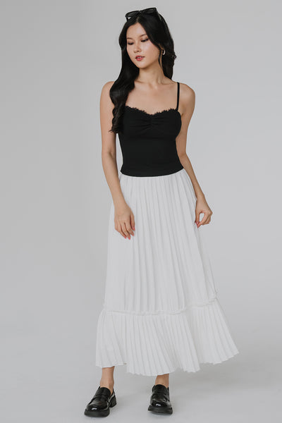 Blaire Padded Sweetheart Cami (Black)