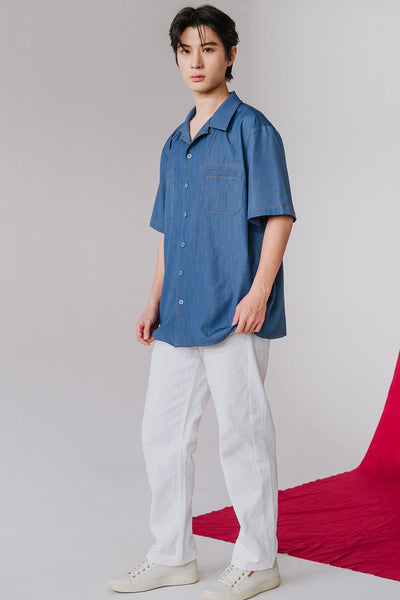 Memory Lane Shirt (Light Denim)