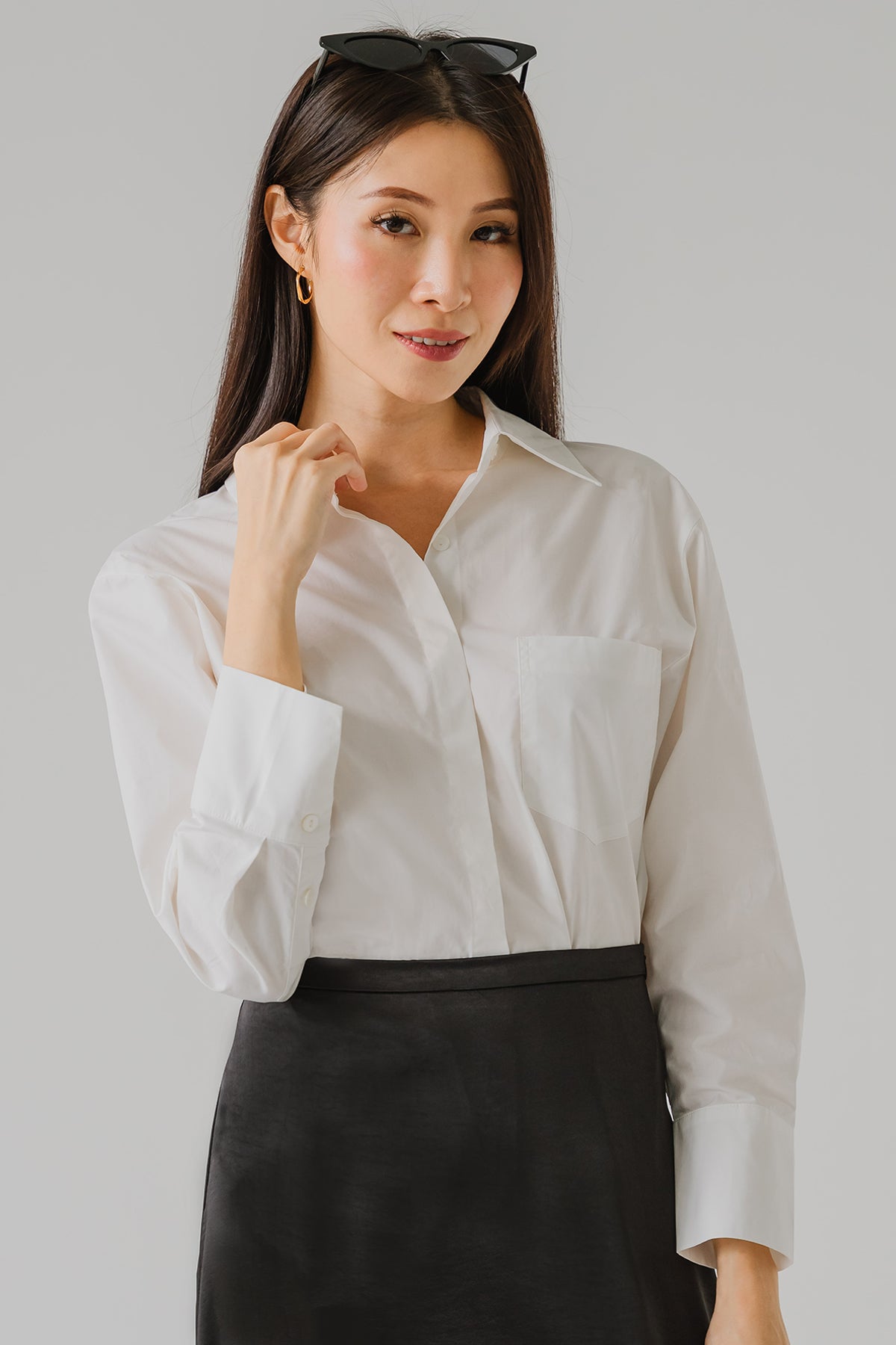 Classic Oxford Shirt (White) – Ohvola