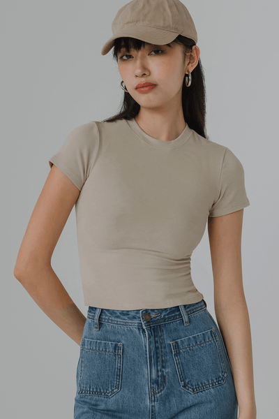 Ohvola Baby Tee (Oat)