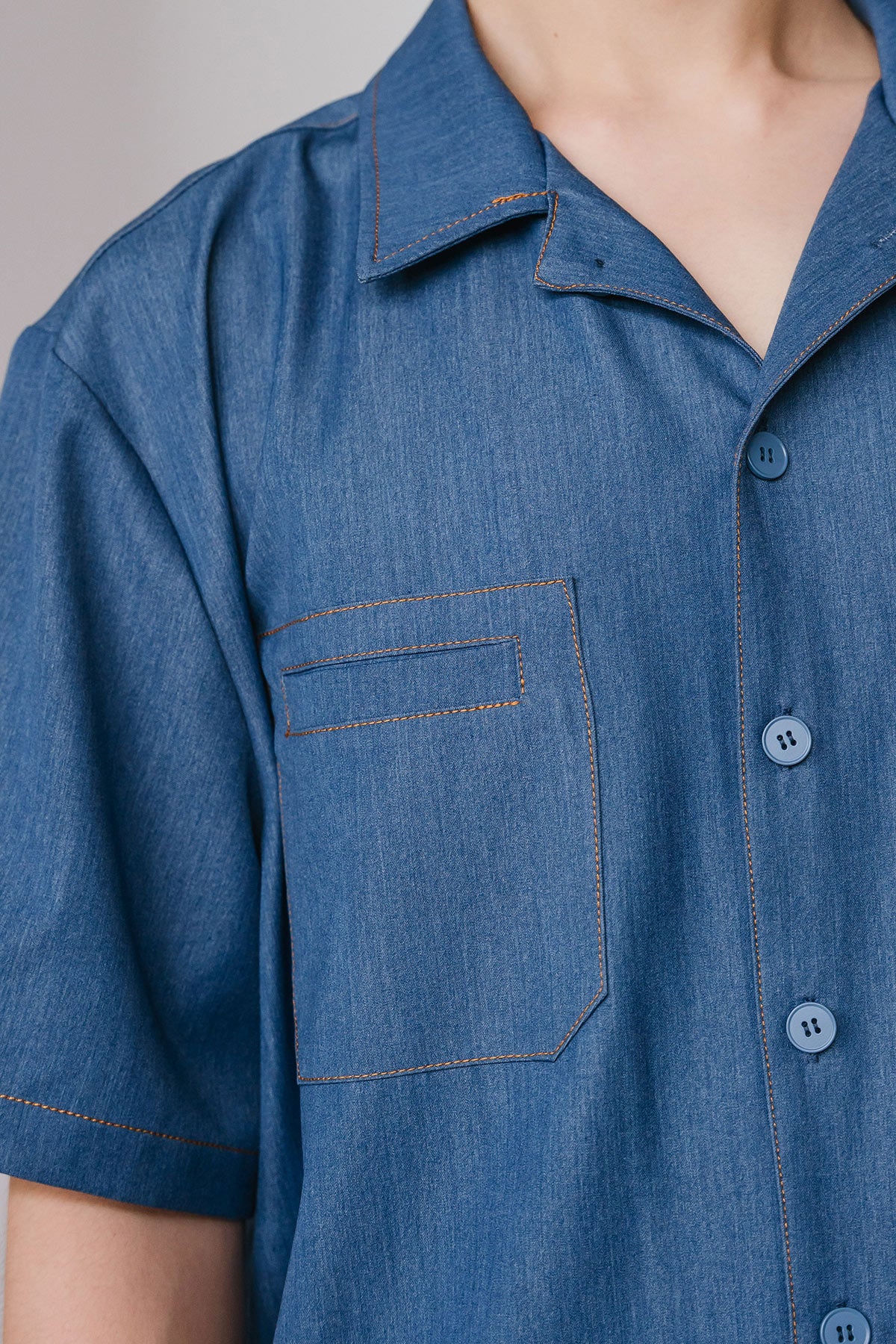 Memory Lane Shirt (Light Denim)