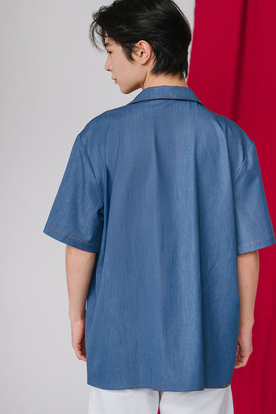 Memory Lane Shirt (Light Denim)