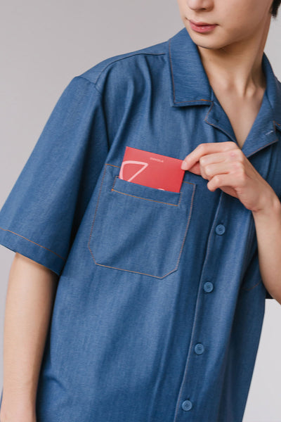 Memory Lane Shirt (Light Denim)