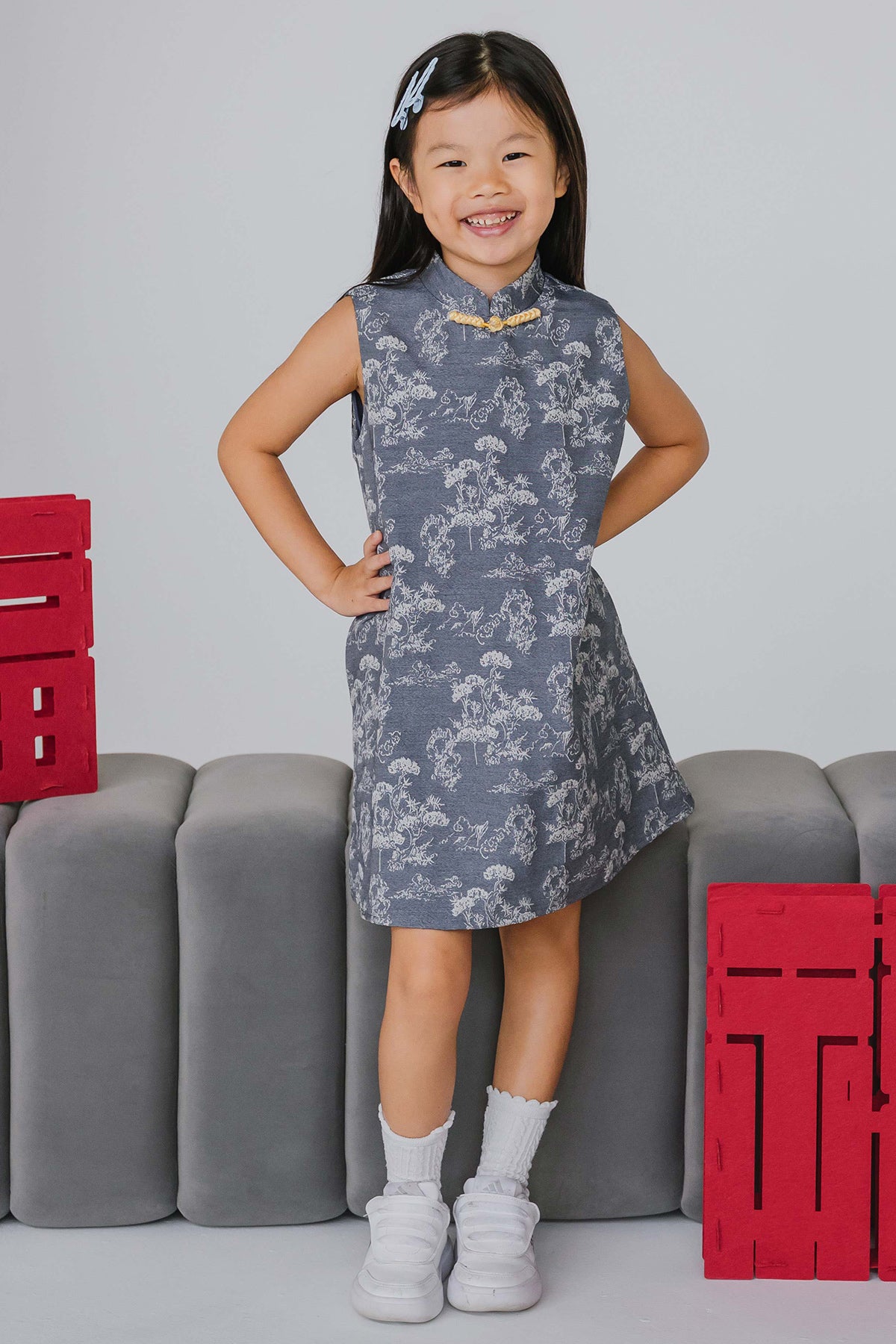 Mini House of Fortune Qipao (Dark)