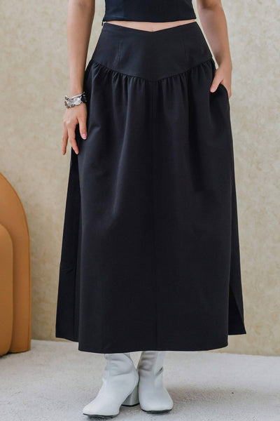 The Capri Skirt (Black)