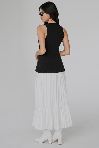 Rissa Vest Top (Black)