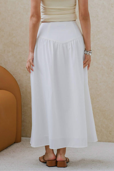 BO* The Capri Skirt (White)
