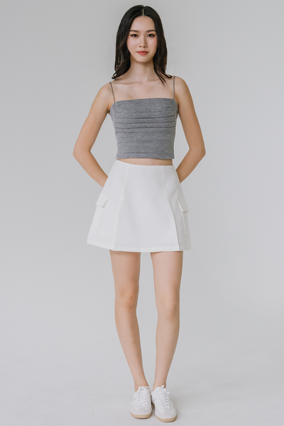 Talia Padded Cami Top (Grey)