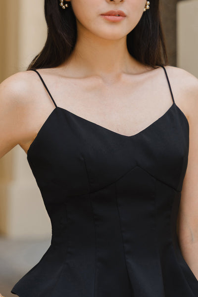 Kylie Padded Top (Black)