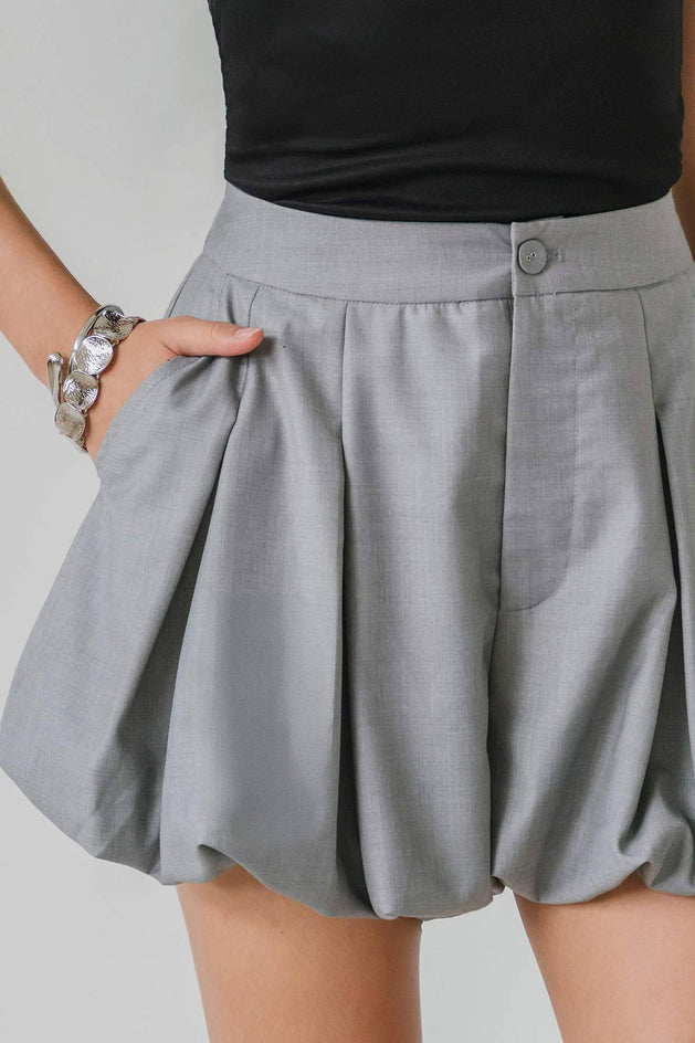 Restock* Valerie Cloud Shorts (Grey)