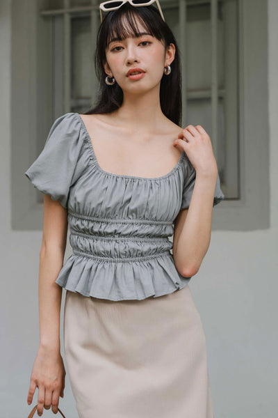 Reverie Two-Way Top (Grey)