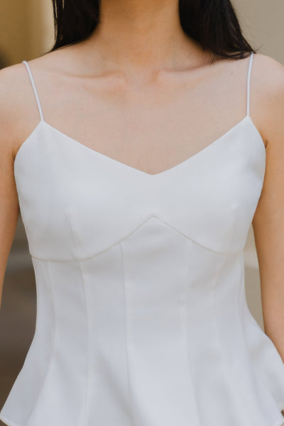 Kylie Padded Top (White)