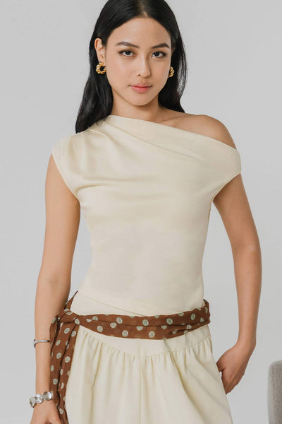 BO* Aless One Shoulder Top (Yellow)