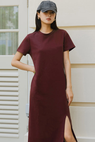 BO* Evermore Cotton Dress (Mulberry)
