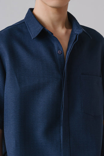 Rowan Collar Shirt (Blue)