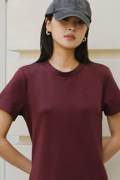 BO* Evermore Cotton Dress (Mulberry)