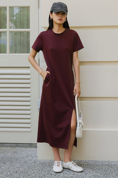 BO* Evermore Cotton Dress (Mulberry)