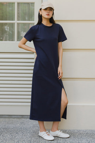 BO* Evermore Cotton Dress (Navy)