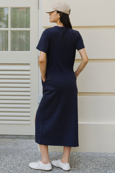 BO* Evermore Cotton Dress (Navy)