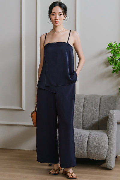 Luna Flow Pocket Pants (Navy)