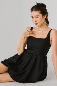 24:7 Romper Dress (Black)