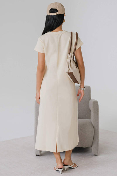 For Keeps Midi Dress (Yellow)
