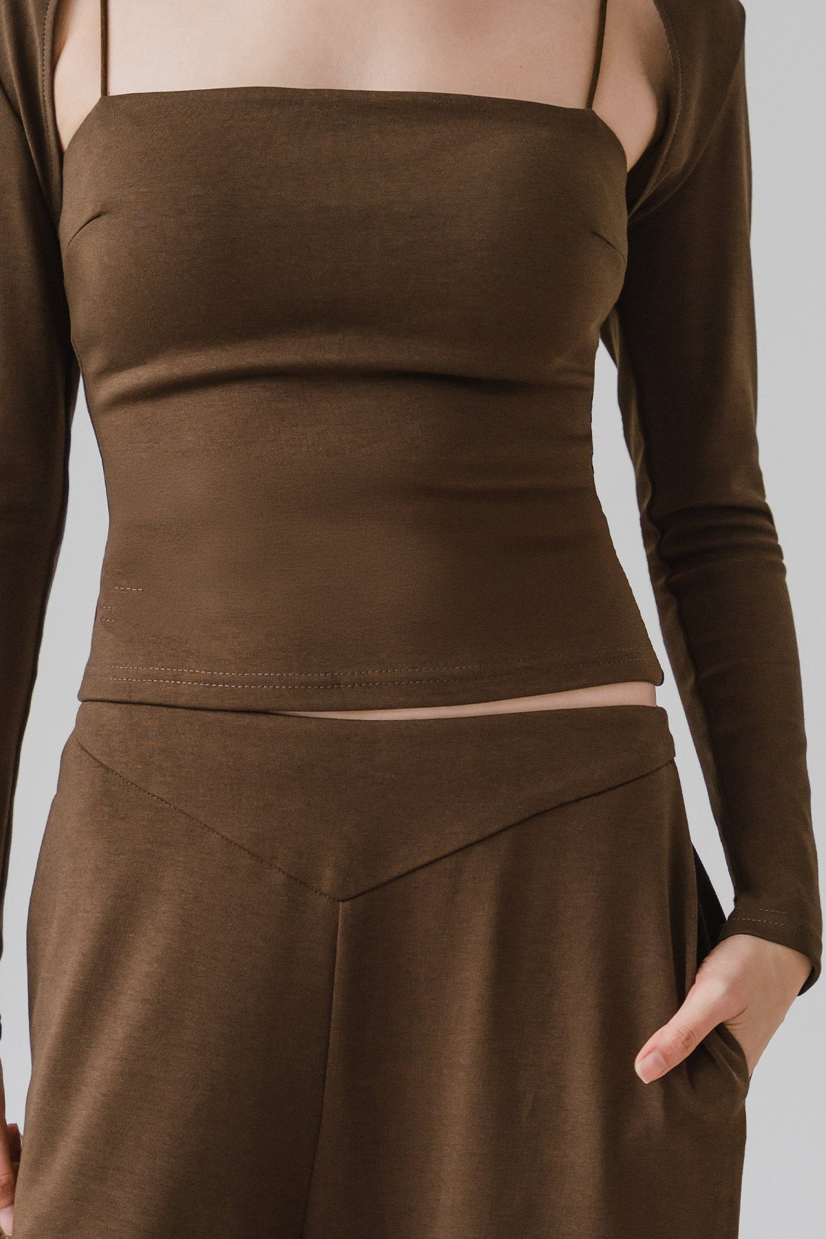 Off Duty Pocket Pants (Brown)