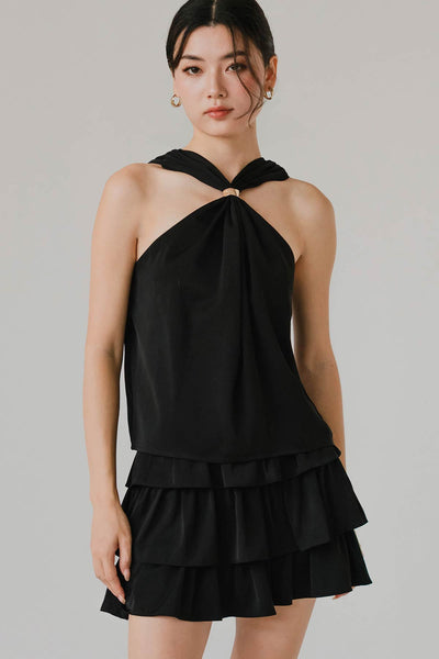 Khalessi Halter Top (Black)