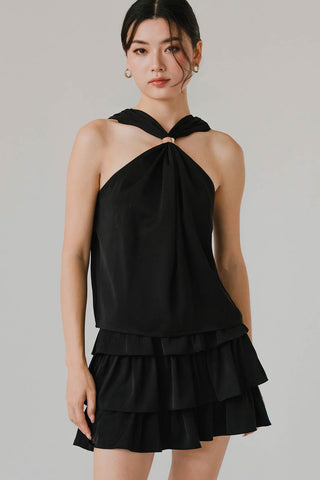 Khalessi Halter Top (Black)