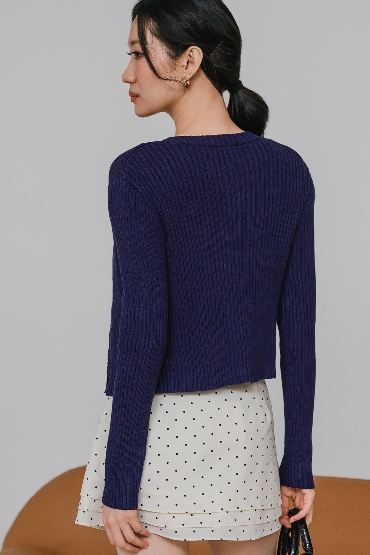 Aspen Knit Cardigan (Blue)