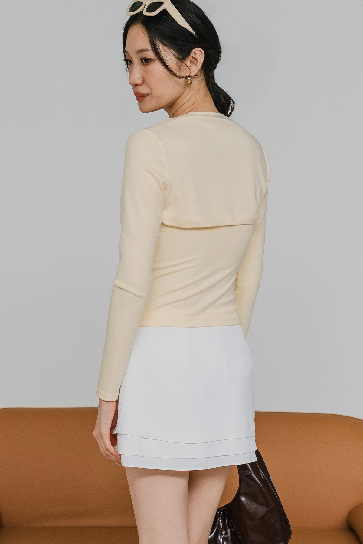 Momentum Padded Shrug Set (Yellow)